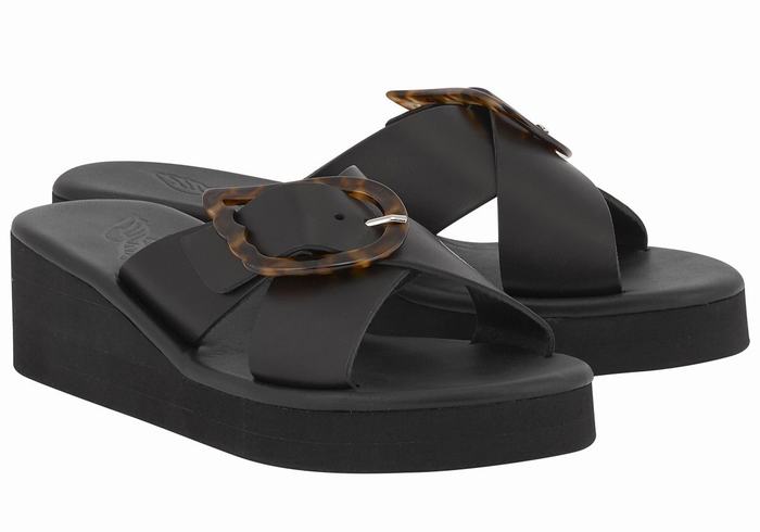 Sandale Compensée Ancient Greek Sandals Thais Rainbow Blanche Femme | ZXW-0236855